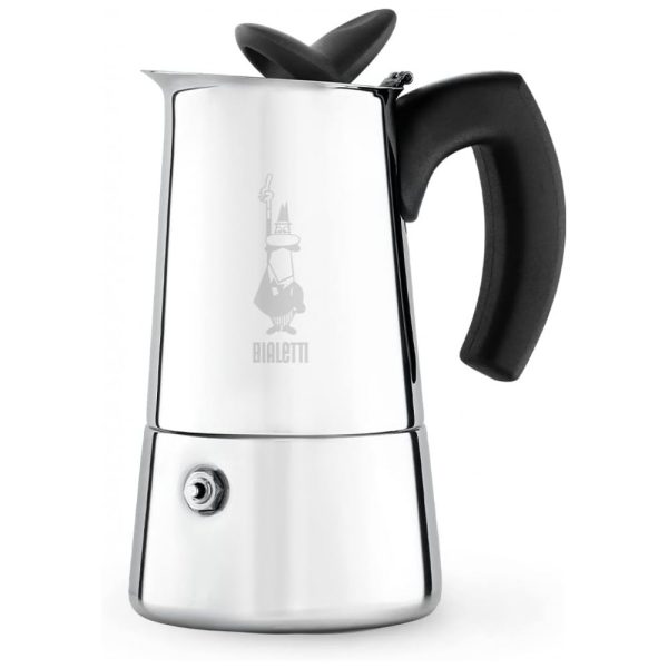 ectq891xl0300b_0 jpg - Cafeteira de Café Expresso Manual Italiana 4 Xícaras, Bialetti Moka, Aço Inoxidável