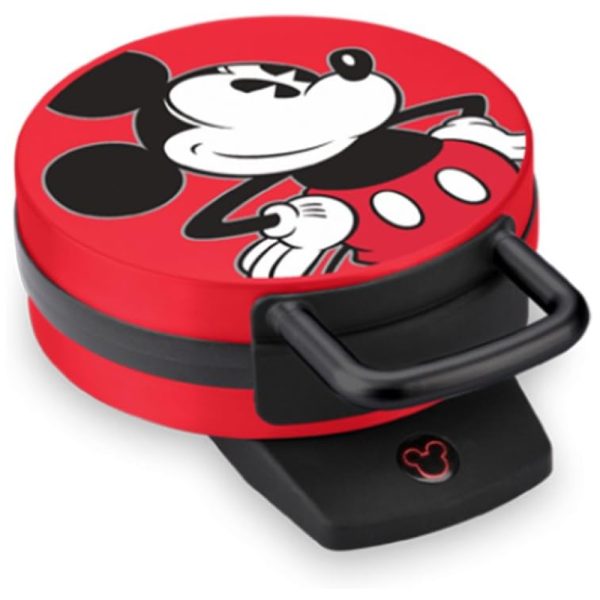 ectq8gbgwva10b_0 jpg - Máquina de Waffle DCM 12, 1 Fatia, 110v, DISNEY Mickey Mouse, Vermelho