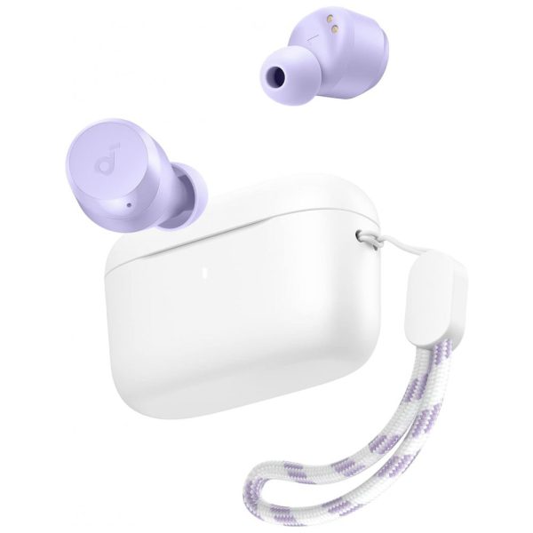 ectq8k16cytb0b_0 jpg - Fones de Ouvido Bluetooth com 28H de Reprodução, Resistente à Água e 2 Microfones, Soundcore A20i, Roxo