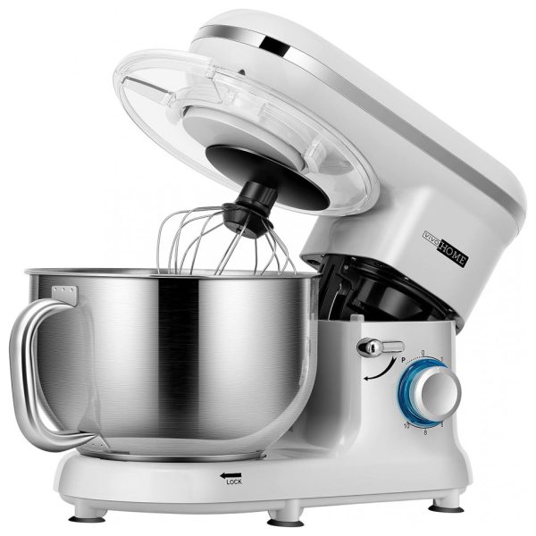 ectq94p4rqp70b_0 jpg - VIVOHOME Batedeira, Mixer, 650W 6 Velocidades 6L Prata 110V