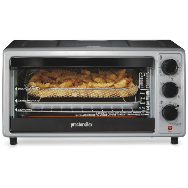 ectqb8kjqfxb0b_0 jpg - Forno Elétrico 6L Torradeira Air Fryer com 4 Funções, 110V, Proctor Silex 31275, Cinza