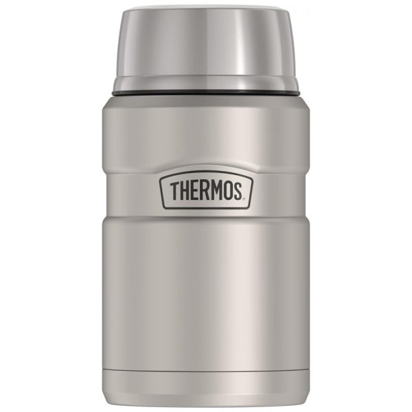 ectqcj0tqzd10b_0 jpg - Frasco Térmico para Alimentos 700 ml com Vedação a Vácuo Aço Inoxidável, THERMOS SK3020, Prateado