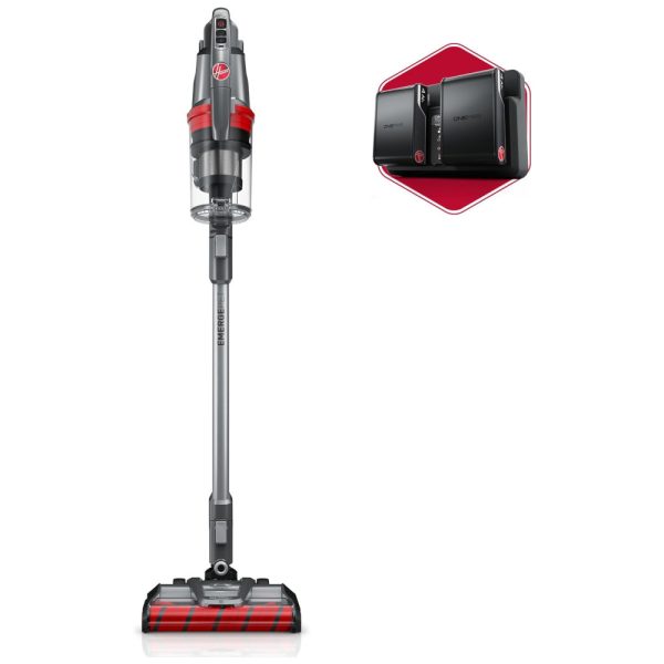 ectqcj99c2nb0b_0 jpg - Aspirador de Pó sem Fio com 2 Baterias, Rolo de Escova Duplo Todo os Pisos, 110V, Hoover Emerge Pet, Prata