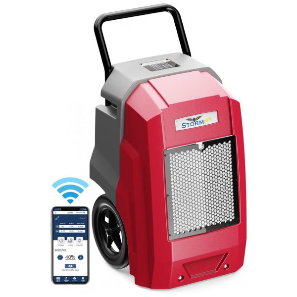 ectqck1nf4x90b_0 jpg - Desumidificador85 Litros com Drenagem Automática e Conexão WiFi, ALORAIR, Vermelho