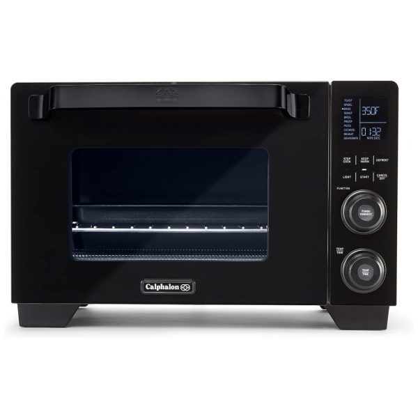 ectqd19n3g280b_0-1 jpg - Forno de Bancada Elétrico com Tela LCD, 1200W, 110v, CALPHALON Performance Cool Touch, Preto