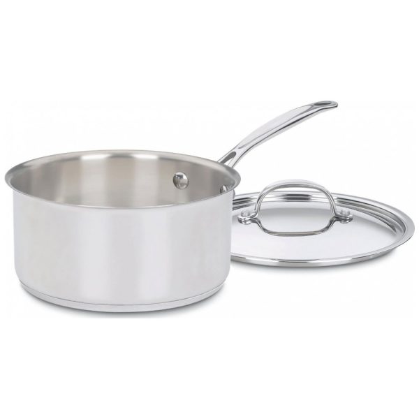 ectqd6mc80000b_0 jpg - Panela Antiaderente com Tampa de Vidro, 3 Litros, Aço Inoxidável, Cuisinart 7193 20