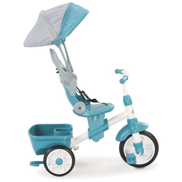 ectqe3lre8210b_0 jpg - Triciclo de Passeio com 4 Estágios Proteção para Sol e Porta Objetos, LITTLE TIKES 638695C, Azul