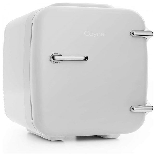 ectqg11p64180b_0 jpg - CAYNEL Mini Fridge Cooler and Warmer, 4Liter , 6Can Portable Compact Personal Fridge, AC, DC Thermoelectric System, 100 Freon Free Eco Friendly for Home, Office and Car