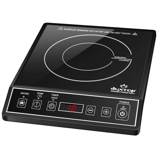 ectqg2macmg00b_0 jpg - Cooktop de Indução Portátil com Controle Digital e Temporizador de 3 Horas 1800W, 110v, DUXTOP BT M20B, Preto