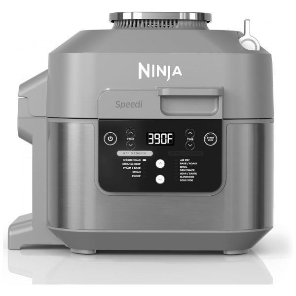 ectqh7h6tq3b0b_0 jpg - Speedi Fritadeira Elétrica AirFryer com 12 Funções e 6L de Capacidade 1650W, 110v, NINJA SF301, Cinza