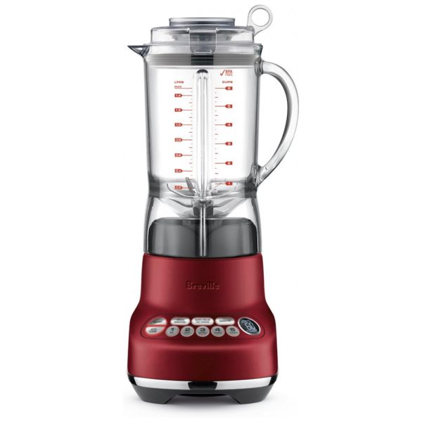 ectqhcfj1mdc0b_0 jpg - Liquidificador 1,4 Litros com 5 Velocidades, 110V 1100W, Breville, Vermelho