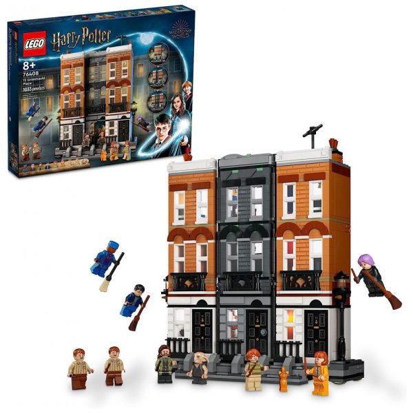 ectqjt3sssx90b_0 jpg - LEGO Harry Potter 6396202 Kit de Construção Prédio Grimmauld Place com 1083 Peças para 8 Anos ou mais