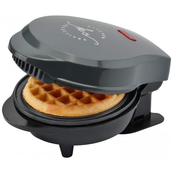 ectqk354g6t80b_0 jpg - Seletivos de Cozinha Mini Máquina de Waffle Antiaderente 1 Fatia, 600W, 110v, KITCHEN SELECTIVES WM 46GY, Cinza