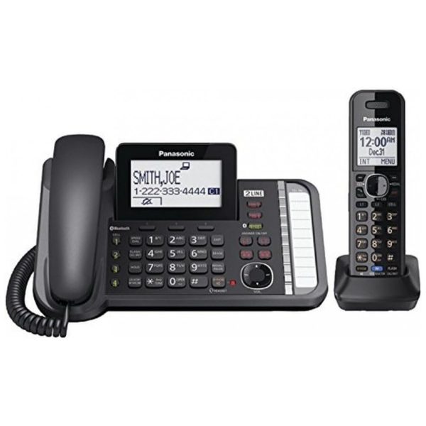 ectqkaovucn00b_0 jpg - Telefone sem Fio, com Bluetooth e secretária eletrônica, 1 unidade, preto, PANASONIC KX TG9581B, Preto