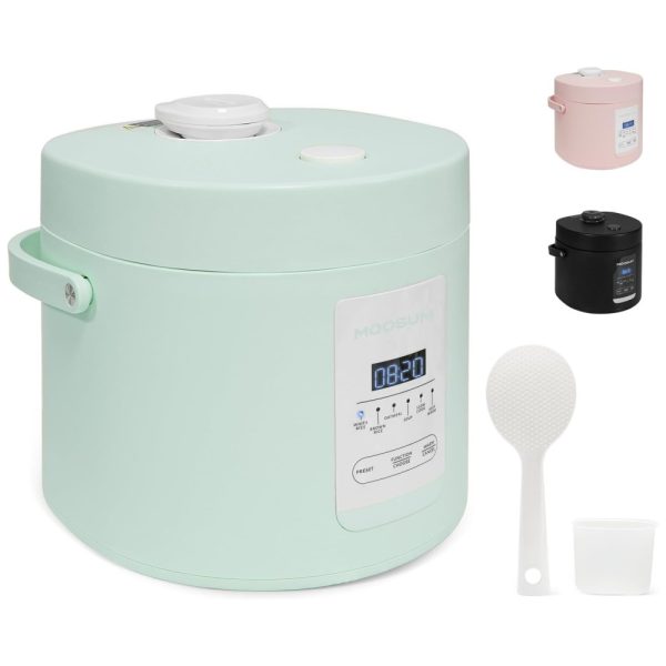 ectqkmhf7ksc0b_0 jpg - Panela de Arroz Portátil 1,2L com Predefinições Fáceis, Temporizador até 24H, Ideal para Viagens, 110V, Moosum, Verde