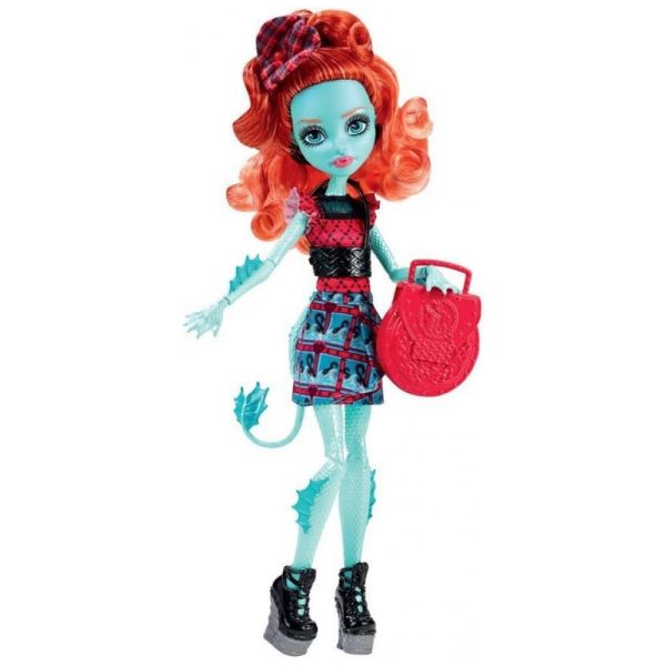 ectqkmyb6zm00b_0 jpg - Monster High Boneca Lorna McNessie para Crianças a partir de 6 Anos, MATTEL CDC36, Vermelho