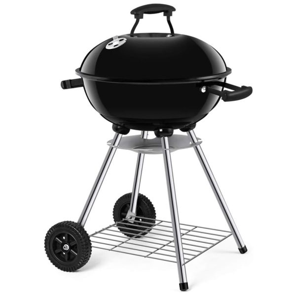 ectqkspgkq470b_0 jpg - Churrasqueira a Carvão Portátil com Rodas Serve 5 Pessoas, BEAU JARDIN BBQ010, Preto