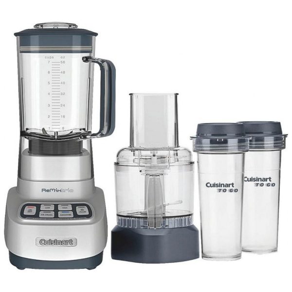 ectql1n2mt870b_0-1 jpg - Liquidificador com Jarra de 1,7L, Ultra Trio, 700W 110V, Cuisinart Remix Trio, Prateado