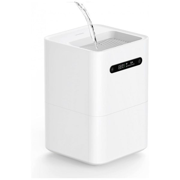 ectqnbxrq1990b_0 jpg - Umidificador Ultrassônico Portátil 4L com Aromaterapia, até 24H, 110v, SMARTMI, Branco