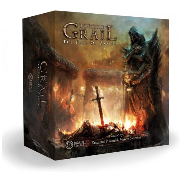 ectqnkypg4b90b_0 jpg - Jogo de Estratégia Tainted Grail The Fall of Avalon, 1 a 4 Jogadores, Para Maiores de 12 Anos, AWAKEN REALMS AWATGENGCB, Preto