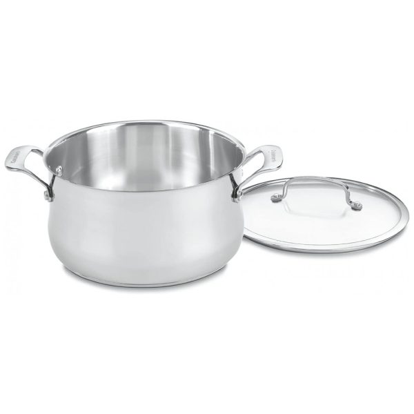 ectqo043tc300b_0 jpg - Panela Profissional 6 Litros em Aço Inoxidável, Cuisinart