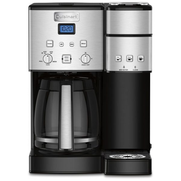 ectqony4gik10b_0-1 jpg - Cafeteira Elétrica Programável P1 Cap. 12 Xícaras Filtro Reutilizável Alçaço Inoxidável Cor, CUISINART SS 15, Prateado