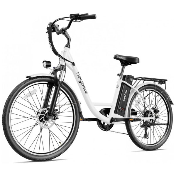 ectqp5mwgm490b_0 jpg - Heybike Bicicleta Elétrica Motorizada 7 Velocidades e 5 Modos, 350W, Branca