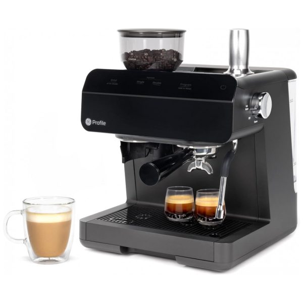 ectqpbj7x8k90b_0 jpg - Máquina de Café Expresso Semi Automática 15 Bar com 15 Nívies de Moagem e Wi Fi, 110V 1450W, GE PROFILE, Preto