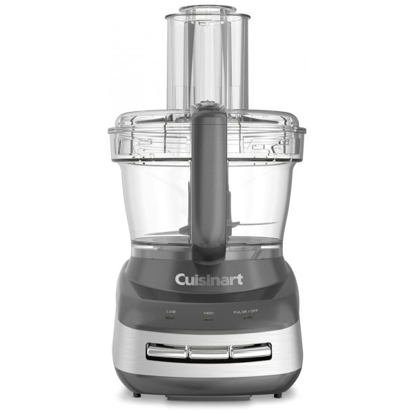 ectqqnqd19r90b_0 jpg - Processador de Alimentos Multifuncional 2.4L, 950W, 110v, CUISINART FP 110AG, Cinza