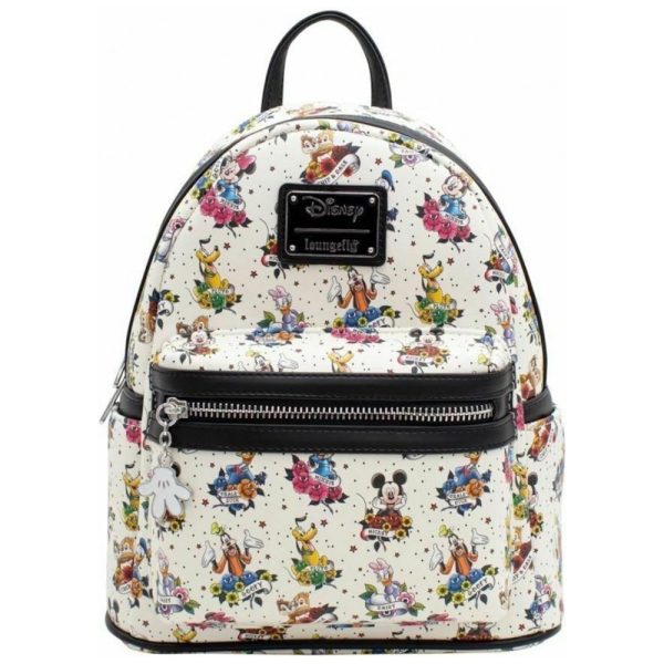 ectqqpzrhb4b0b_0 jpg - Mochila Escolar Infantil Loungefly Disney Mickey Mouse para Crianças a Partir de 3 Anos, Branca