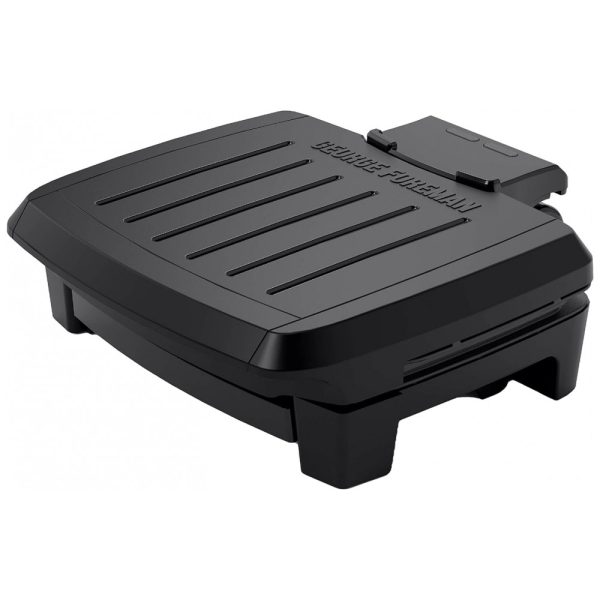 ectqqqzhqbx90b_0 jpg - Sanduicheira Antiaderente 2 Fatias com Design Compacto, 110v, GEORGE FOREMAN GRES060BS, Preto