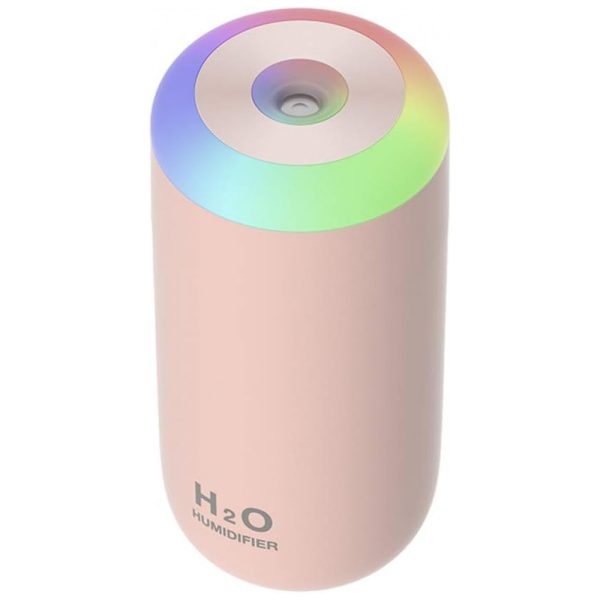 ectqr1jg2d790b_0 jpg - Mini Umidificador Ultrassônico Portátil 350mL, com Desligamento Automático, Silencioso, 110v, O MEI STARS, Rosa