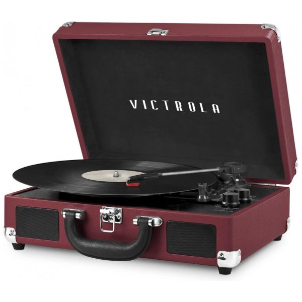 ectqr5htcjx60b_0 jpg - Vitrola Toca Discos 3 Velocidades, com Bluetooth, 45 RPM, 110v, VICTROLA VSC 550BT ML, Vermelho