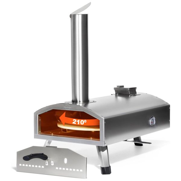 ectqs6nkxmkc0b_0 jpg - Forno de Pizza Portátil a Lenha para Área Externa com Pedra Giratória para Pizza, PolarcoForgeco, Prata