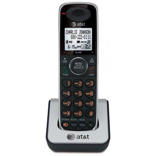 ectqso7ynb300b_0 jpg - Telefone sem Fio Adicional CL para CL81000, CL82000, ou CL84000, ATT 80100, Preto