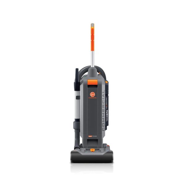 ectqsx38jpy00b_0 jpg - Aspirador de Pó Comercial com 2 Velocidades e Tecnologia IntelliBelt, 110V 1800W Hoover HushTone, Cinza