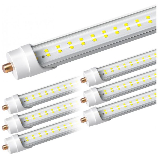 ectqt4fc65l80b_0 jpg - Lâmpada Barra Led Base T8 T10 T12 com 9000 Lumens Branca Natural 72W, 6 Unidades, ELEKICO, Branco