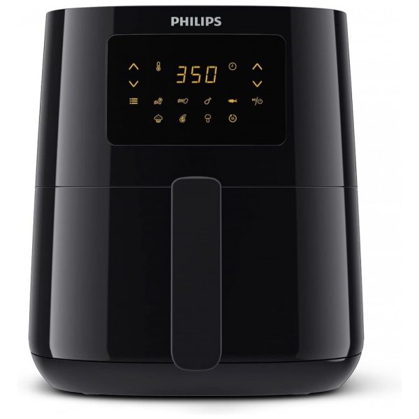 ectqtm9l6js80b_0 jpg - Fritadeira Elétrica AirFryer 4L com Painel Digital e Temperatura Ajustável, 110V, Philips HD925291, Preta