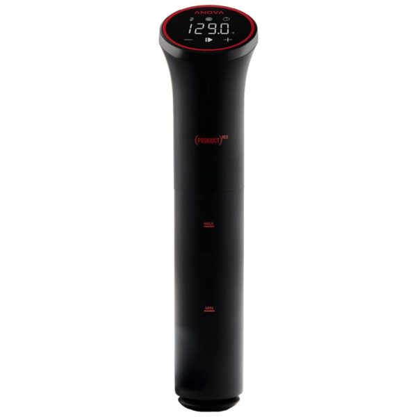 ectqvd1q8kd90b_0 jpg - Termocirculador Elétrico com Temporizador Digital para até 16L, 750W, 110v, ANOVA CULINARY Precision Cooker Nano RED, Preto