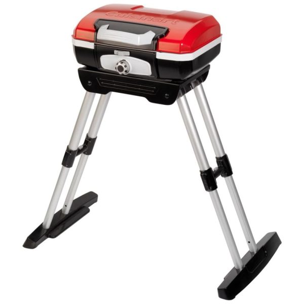 ectqw9ww4h400b_0 jpg - Grill, Churrasqueira a Gás Portátil, CUISINART CGG 180, Vermelho