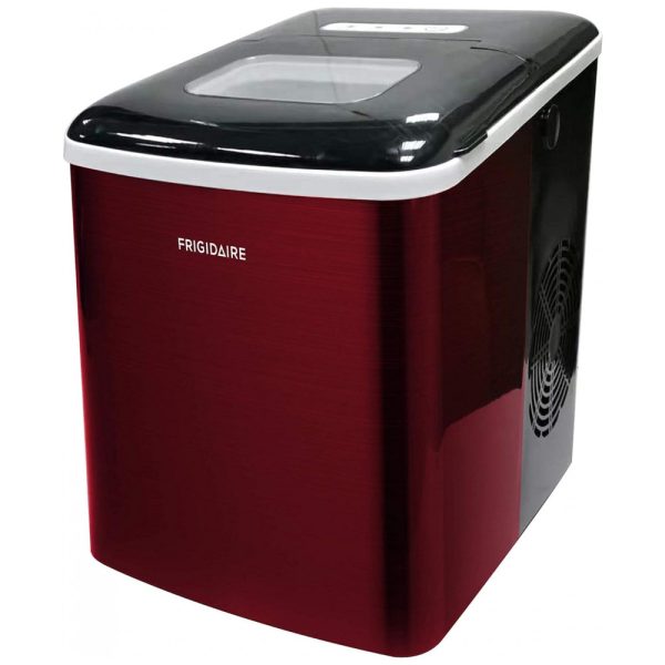 ectqwvj83ty70b_0 jpg - Máquina de Gelo Automática Portátil Produz até 11kg, 24H, Cor, 110v, FRIGIDAIRE EFIC121 SSRED, Vermelho