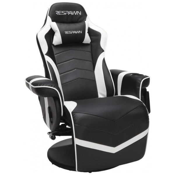 ectqx7s2ykr70b_0 jpg - Cadeira de Escritório Gamer Giratória e Reclinável, Branca, RESPAWN RSP 900 WHT, Branco