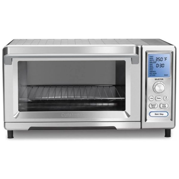 ectqxjswa0m10b_0 jpg - Forno Multifuncional de Convecção, Aço Inox, 110v, CUISINART TOB 260N1, Prateado