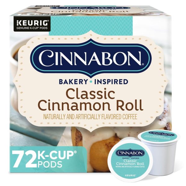 ectqyn3oz9m00b_0 jpg - Keurig K Cup Canela Clássico Rollo de Canela 72u, CINNABON 5000053537, Marrom