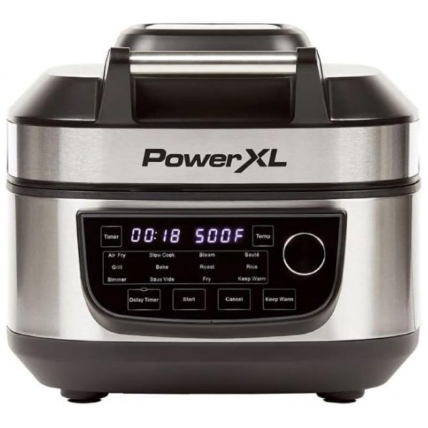 ectqzd8ws3l80b_0 jpg - Panela de Arroz Elétrica 6L, com 12 Predefinições e Tela LCD, 1550W, 110v, POWERXL GMC01, Preto