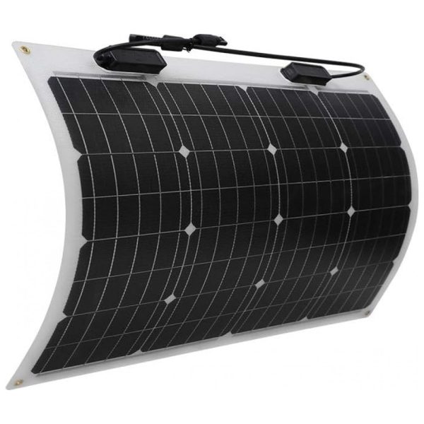 ectqzxnrqmb70b_0 jpg - Painel Solar, Monocristalino e extremamente flexível, 50W, 12V, 1 unidade, RENOGY RNG 50DB H, Branco