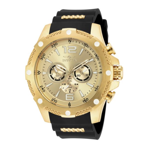 ectq06691_vni_0 jpg - Relógio Masculino I Force, Invicta 19660, Preto e Dourado