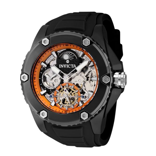 ectq07724_vni_0-1 jpg - Relógio Masculino com Pulseira de Silicone Automático Invicta Akula, Preto 42770