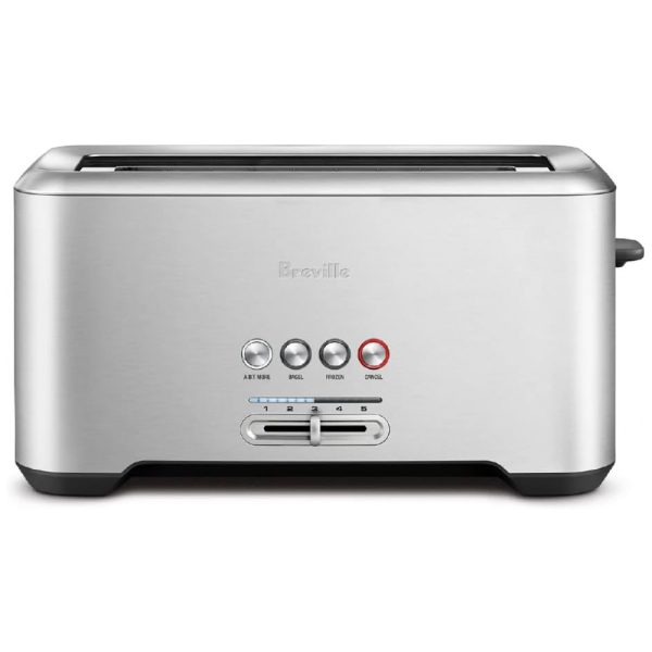 ectq0tbhmoc00b_0-1 jpg - Torradeira, com 4 fatias, 1800 W, aço inoxidável, 110v, BREVILLE BTA730XL, Prateado