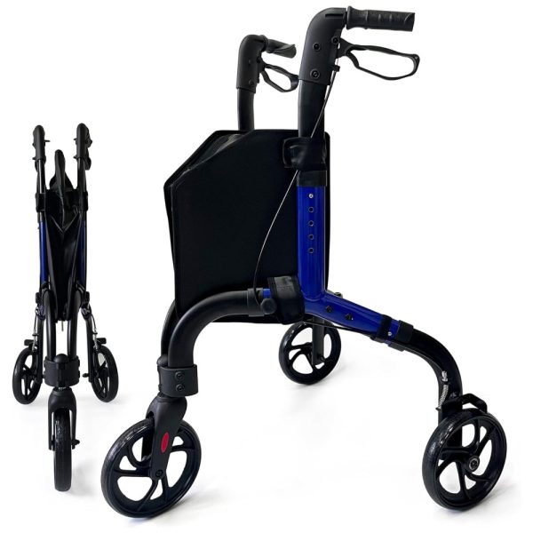 ectq1j3g6lgd0b_0 jpg - Andador de 3 Rodas para Idosos, Leve e Dobrável, Com Bolsa de Armazenamento, Auxílio à Mobilidade para Idosos, Retaoldth, Azul